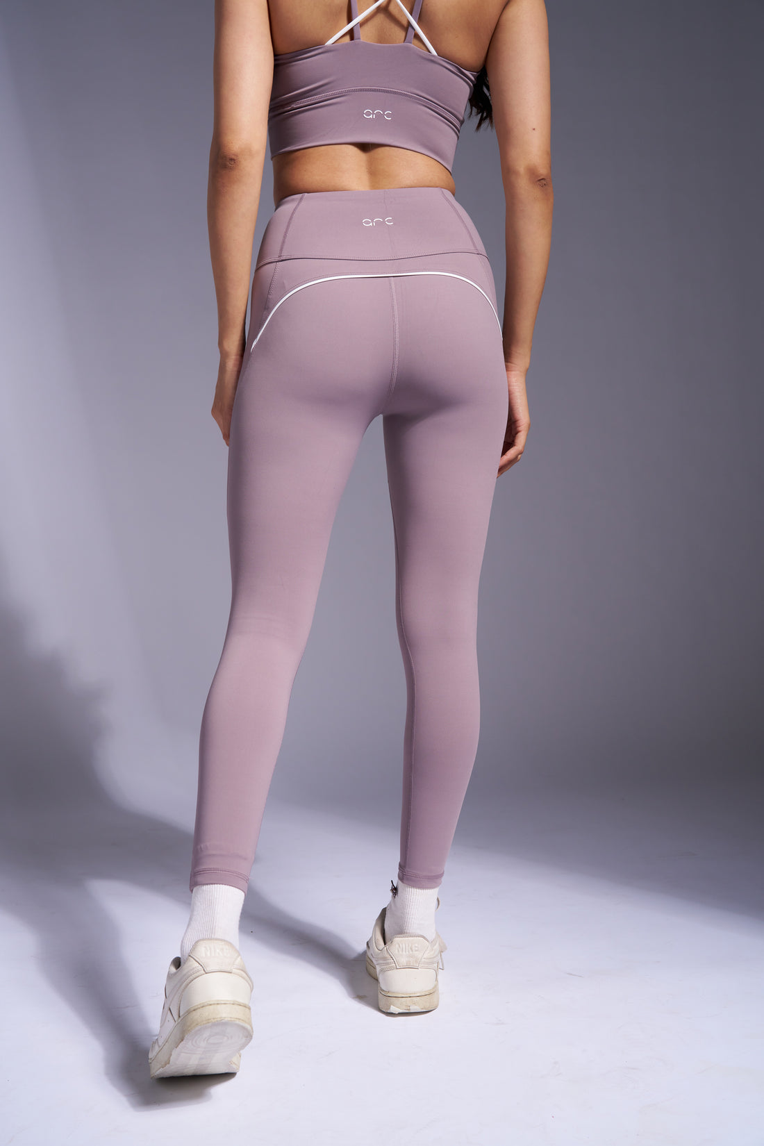 Bonded Contrast Leggings