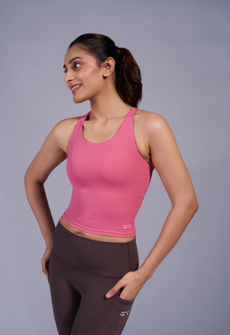 FlowFit Longline Strappy Cross-Back Top for Women