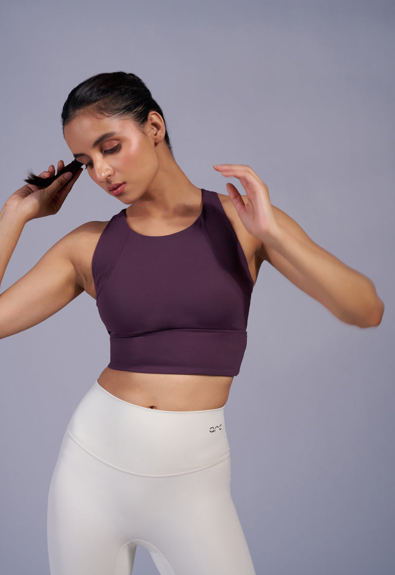 AirFlex Full-Coverage Sports Bra for Women