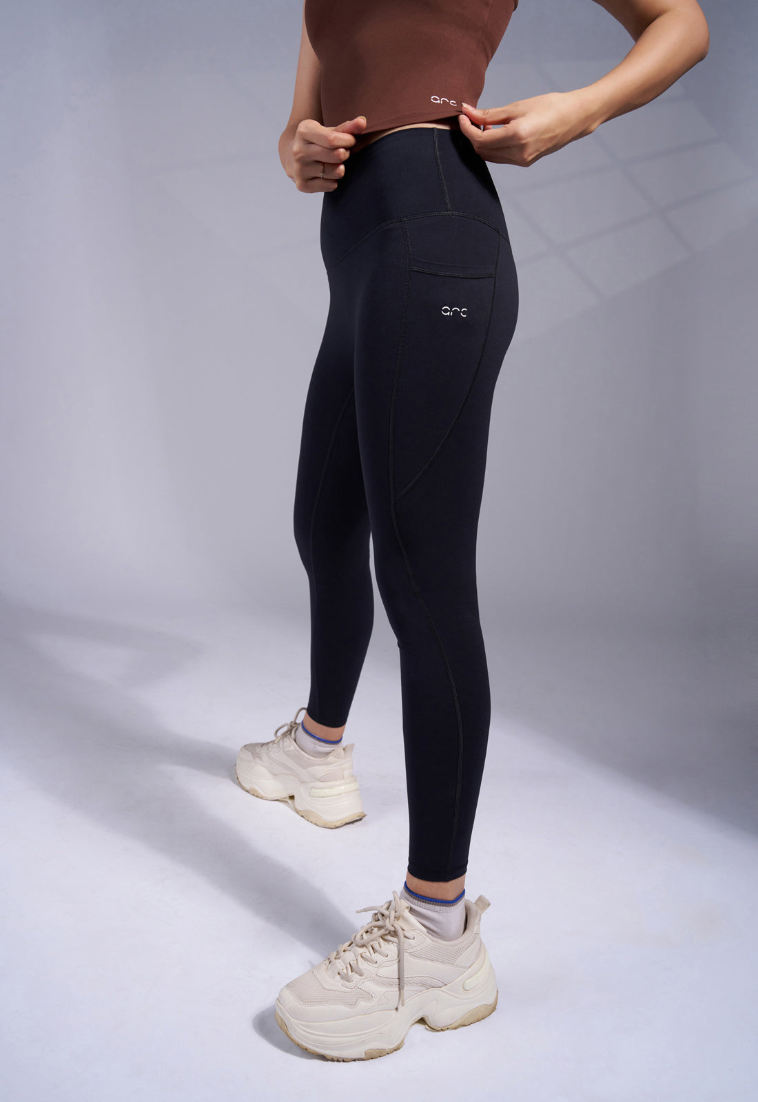 CoreFit High-Waist Leggings for Women with Pockets