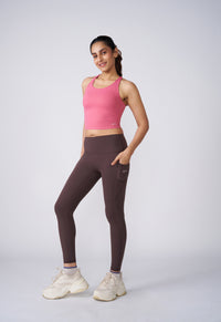 FlowFit Longline Strappy Cross-Back Top for Women