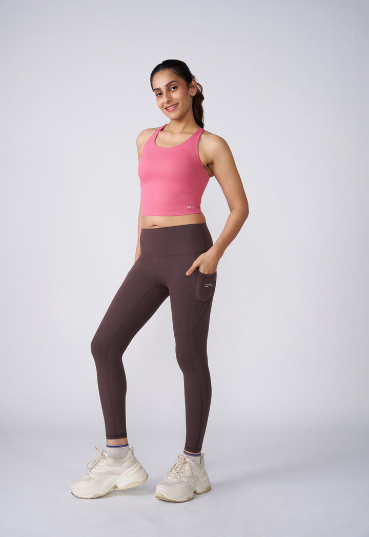 FlowFit Longline Strappy Cross-Back Top for Women