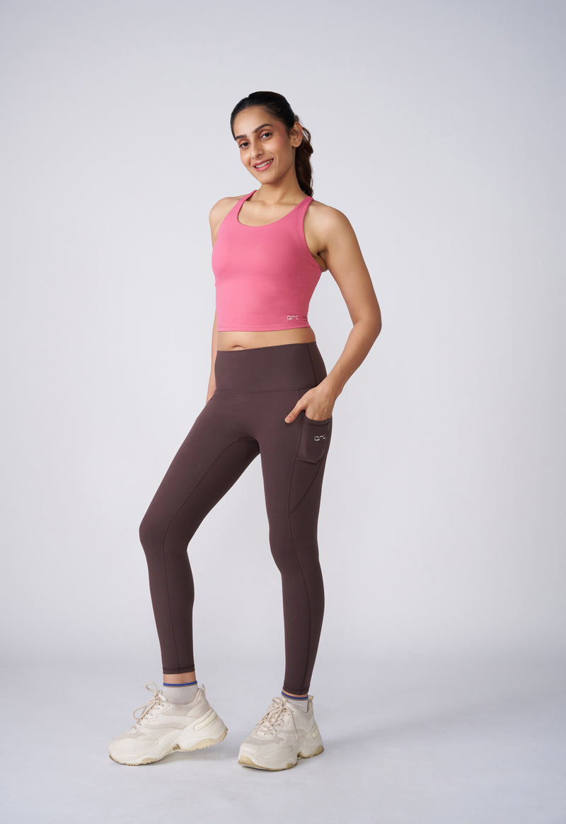 FlowFit Longline Strappy Cross-Back Top for Women